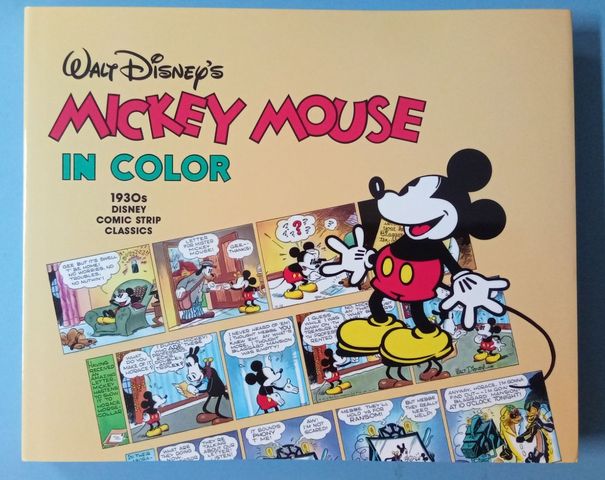 Walt Disney's Mickey Mouse in color 1930s Disney Comics strip cl