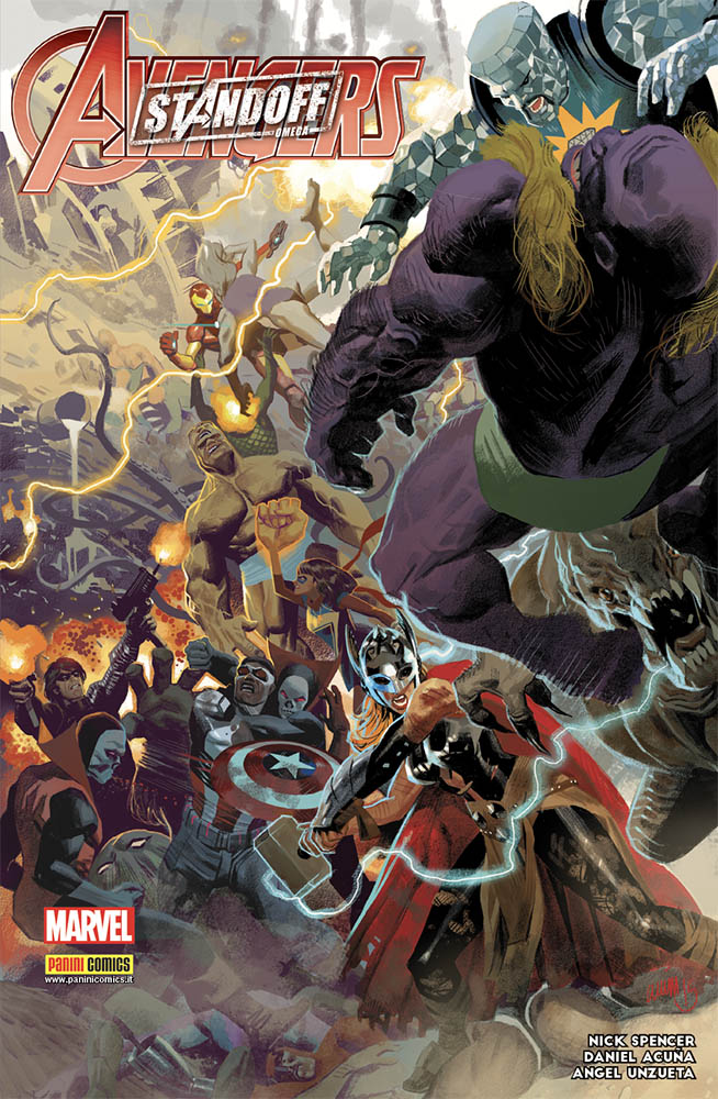 Marvel Miniserie 174 Avengers Standoff Omega Assalto