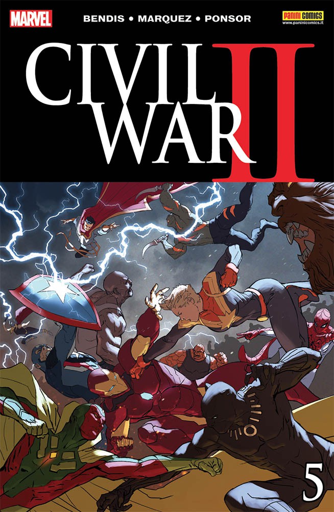 Marvel Miniserie 180 Civil War II 5