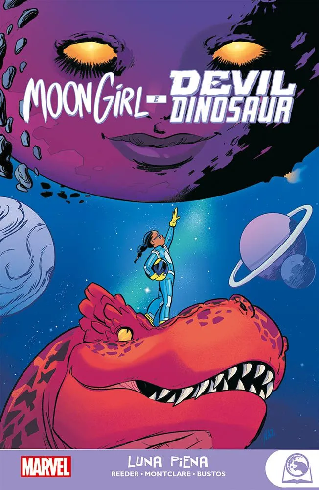 Moon Girl e Devil Dinosaur Luna Piena