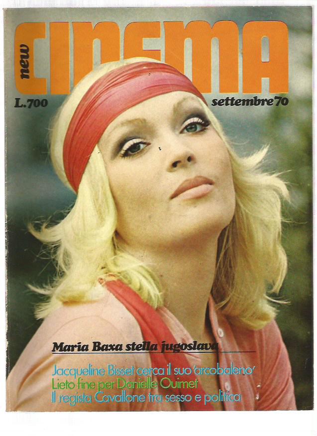 New Cinema 1970 n. 9 - Jacqueline Bisset, Maria Baxa, Tomas Mili