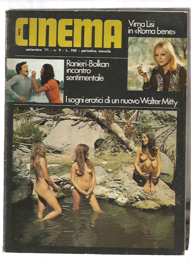 New Cinema 1971 n. 9 - Virna Lisi, Florinda Bolkan, Massimo Rani