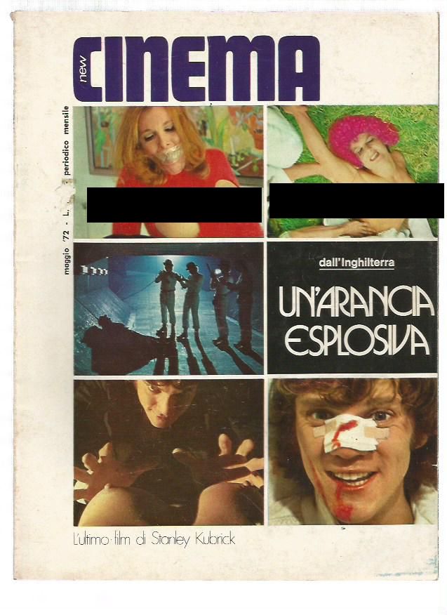 New Cinema 1972 n. 5 - Arancia meccanica, Barbara Bouchet