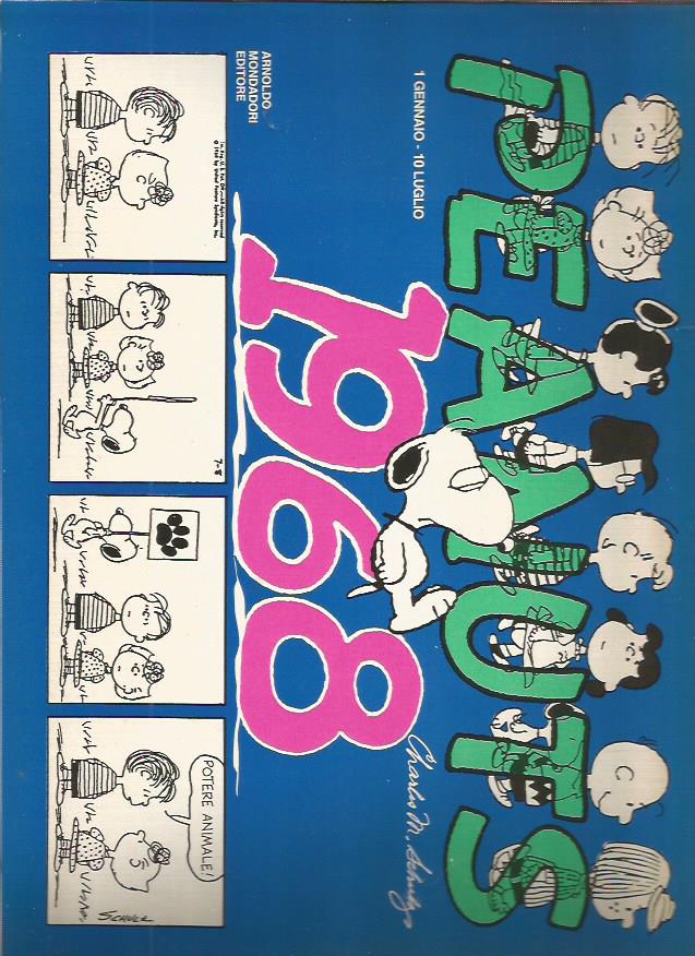 Peanuts 1968 vol.1 - Strisce 1 gennaio / 10 luglio