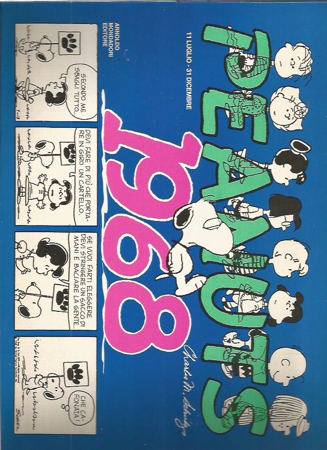 Peanuts 1968 vol.2 - Strisce 11 luglio / 31 dicembre