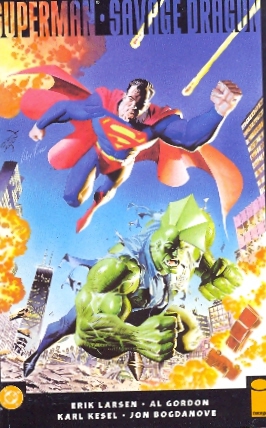 SUPERMAN VS SAVAGE DRAGON