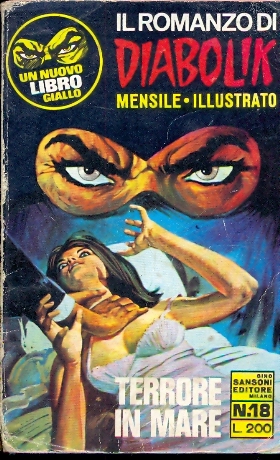 Il Romanzo di Diabolik n.18 - novembre 1970 - Sansoni Editore