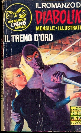 Il Romanzo di Diabolik n.19 - dicembre 1970 - Sansoni Editore