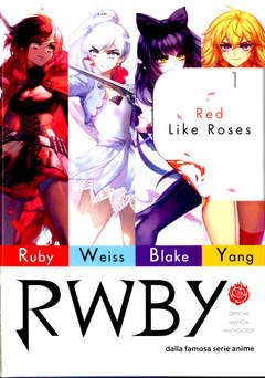 RWBY Ruby Weiss Blake Yang cofanetto 1/4