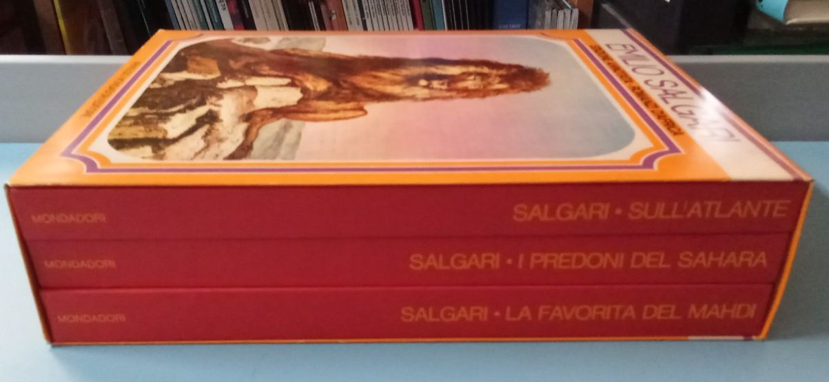 Emilio Salgari - Romanzi d'Africa 3 volumi in cofanetto - Edizio