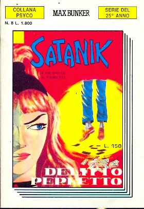 Satanik Serie del Venticinquesimo n. 8