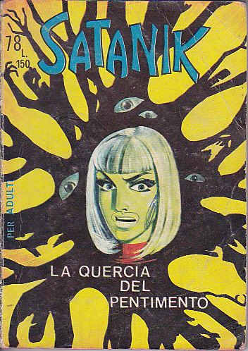 Satanik n. 78 - Quercia del pentimento - 03/01/1968 Magnus