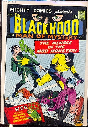 MIGHTY COMICS PRESENTS BLACK HOOD MAN OF MYSTERY n.50