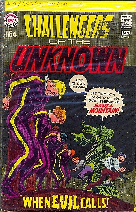 CHALLENGERS OF THE UNKNOWN n.71