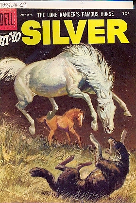 LONE RANGER'S FAMOUS HORSE HI-YO SILVER n.19