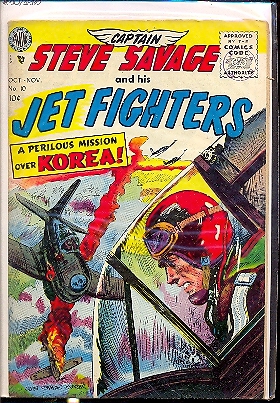 CAPTAIN STEVE SAVAGE AND HIS JET FIGHTERS n.10
