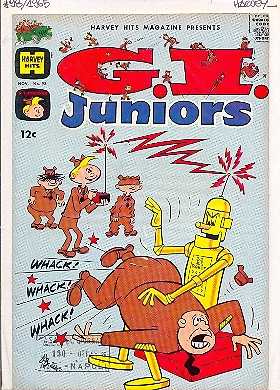 HARVEY HITS MAGAZINE G.I. JUNIORS n.98