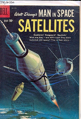 FOUR COLOR - MEN IN SPACE SATELLITES n.954