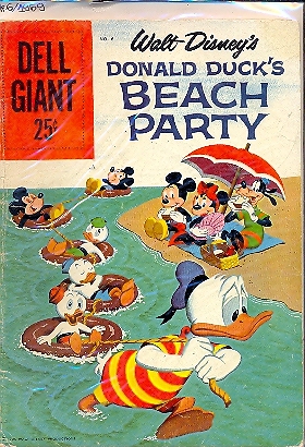 DONALD DUCK'S BEACH PARTY - DELL GIANT n.6