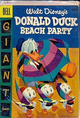 DONALD DUCK BEACH PARTY - DELL GIANT n.3