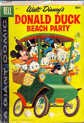 DONALD DUCK BEACH PARTY - DELL GIANT n.5