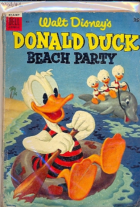 DONALD DUCK BEACH PARTY - DELL GIANT n.1