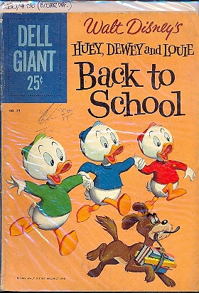 HUEY DEWEY AND LOUIE BACK TO SCHOOL - DELL GIANT n.35