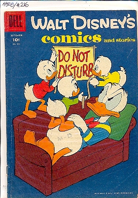 WALT DISNEY'S COMICS AND STORIES n.216