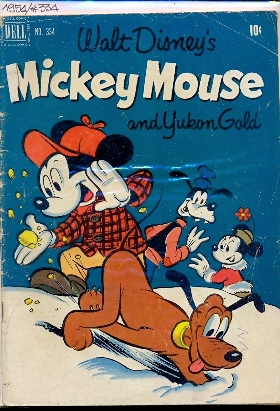 FOUR COLOR - MICKEY MOUSE AND THE YUKON GOLD n.334