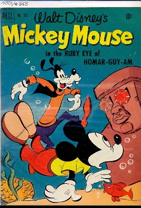 FOUR COLOR - MICKEY MOUSE IN THE RUBY EYE n.343