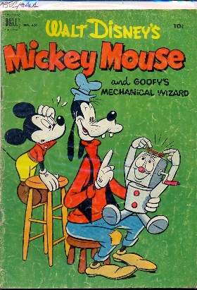 FOUR COLOR - MICKEY MOUSE AND GOOFY'S MECHANICAL WIZARD n.401