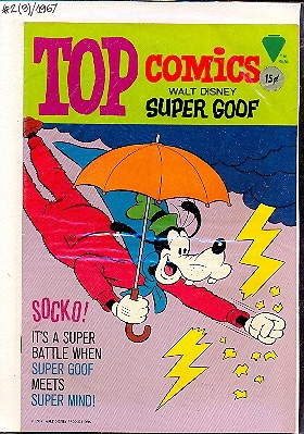 TOP COMICS WALT DISNEY SUPER GOOF n.2