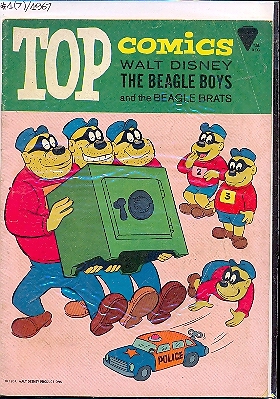 TOP COMICS WALT DISNEY BEAGLE BOYS n.1