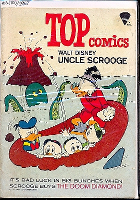 TOP COMICS WALT DISNEY UNCLE SCROOGE n.1