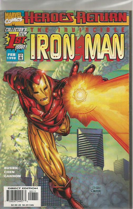 Invincible Iron Man 1 - 1998
