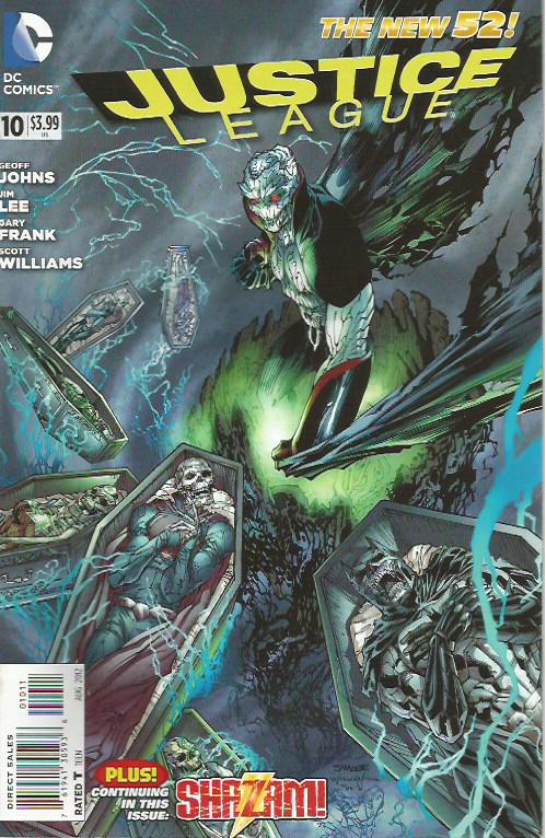JUSTICE LEAGUE OF AMERICA NEW 52 N.10