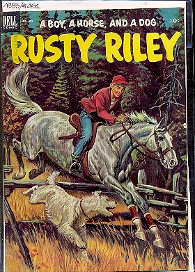 FOUR COLOR - A BOY A HORSE AND A DOG RUSTY RILEY n.451