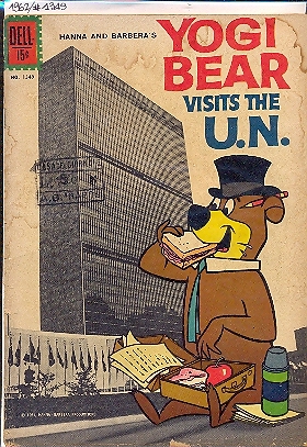 FOUR COLOR - YOGI BEAR VISITS THE U.N. n.1349