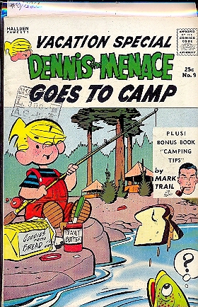 DENNIS THE MENACE GOES TO CAMP n.9