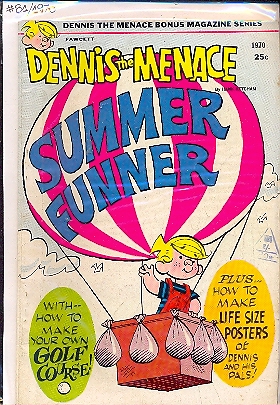 DENNIS THE MENACE SUMMER FUNNER n.81