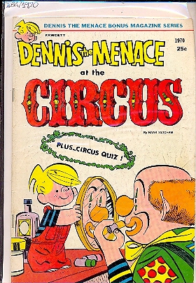 DENNIS THE MENACE AT THE CIRCUS n.84