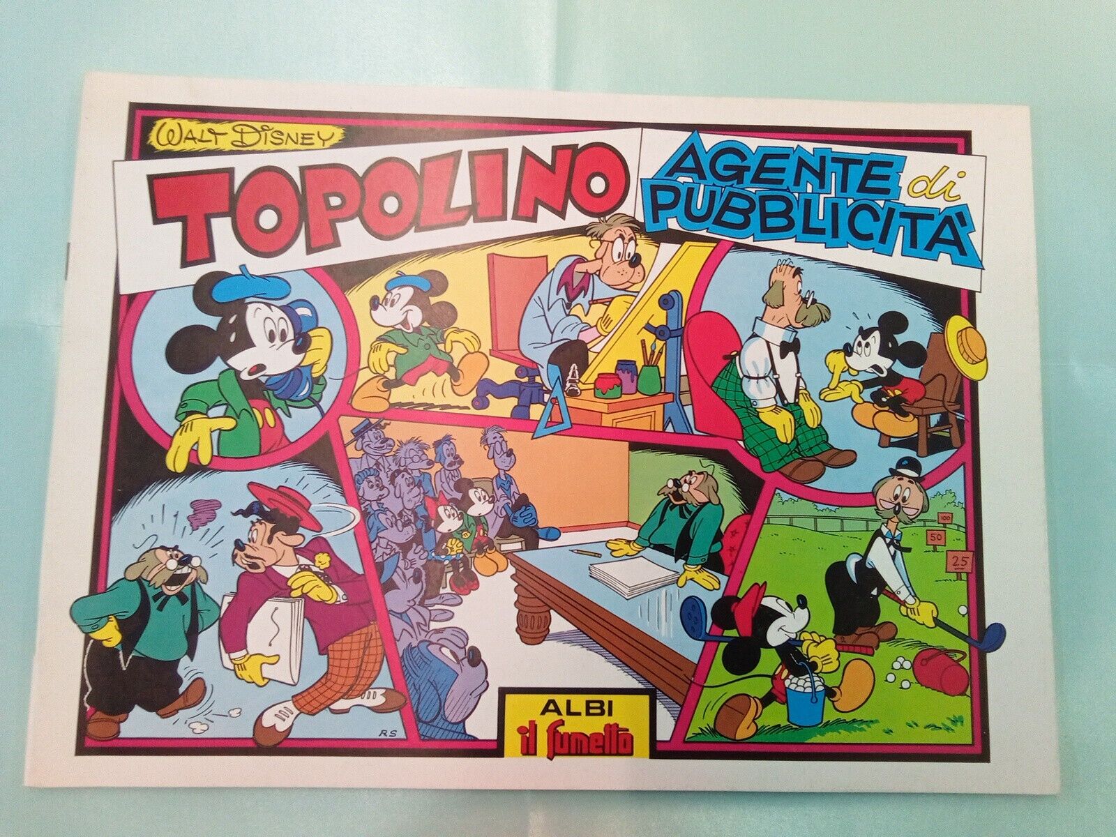 Albi Il Fumetto serie Topolino n.42 Topolino agente di pubblicit