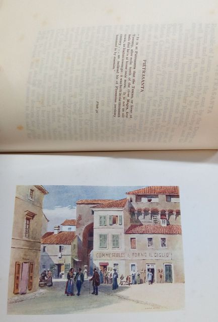 Sketches on the old road through France to Florence Pietrasanta,