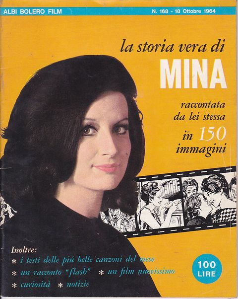 Albi Bolero film n.168 del 18 ottobre 1964 Vera storia di Mina