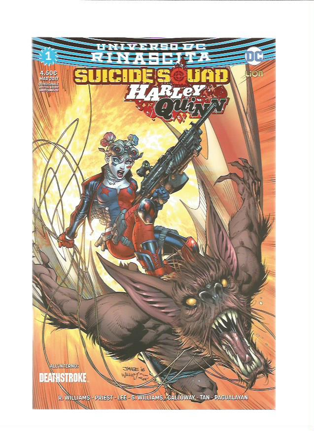 Suicide Squad/Harley Quinn 23 Rinascita 1 Variant Cover