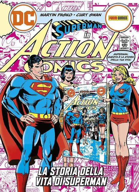 Superman Action Comics 500 La Storia della Vita di Superman