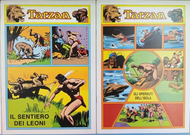Tarzan di Rex Maxon 4 albi serie completa