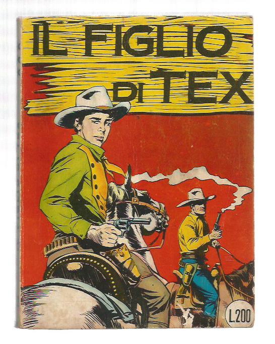 Tex Tre stelle n. 12 - Il figlio di Tex - 1 Ed. 1965