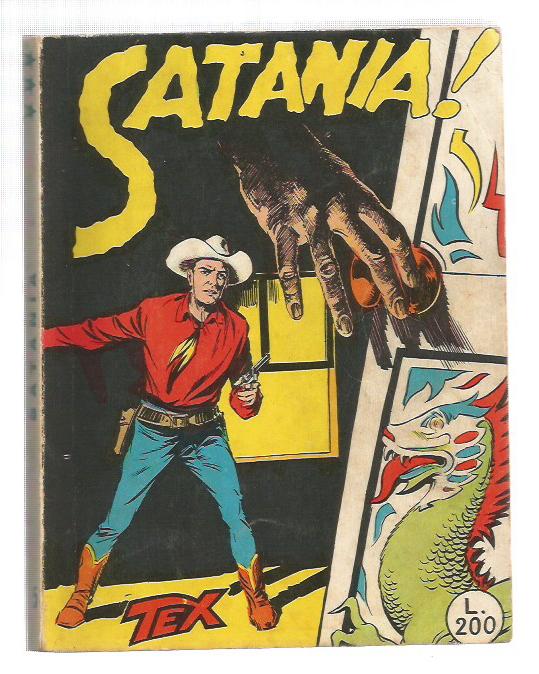 Tex Tre stelle n.  5 - Satania! - 1 Ed. 1964