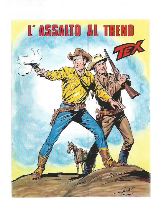 Tex - L'assalto al treno - ANAF 1989